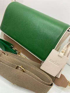 Bolsa Janaina Verde Bandeira - Kaktos Store