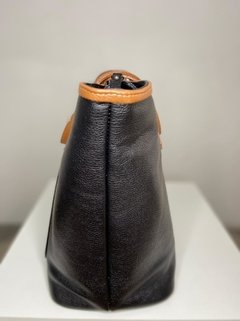 Bolsa New Geisa Preta e Caramelo - loja online