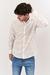 Camisa PHIL Cuadros Cuello Mao Tostado - comprar online