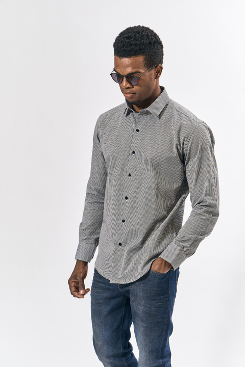 CAMISA JAZZ CUADRILLE LINO