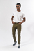 Jean SKAA Gabardina Slim fit Verde - comprar online