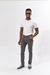 Jean SKAA Gabardina Slim fit Gris - comprar online
