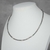 Choker de canutilhos e cristais chumbo - comprar online