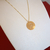 Colar Veneziana com Medalha de Letra - loja online