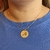 Colar Veneziana com Medalha de Letra