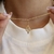 Colar Veneziana com Pingente Nossa Senhora Cravejada Mod3