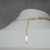 Choker Tripla de Strass Gold - Ravenna Acessorios Finos