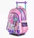 MOCHILA FOOTY CARRO 18'' UNICORNIO C/ LUCES LED - comprar online
