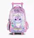 MOCHILA FOOTY CARRO 18'' LEOPARDO C/ LUCES LED