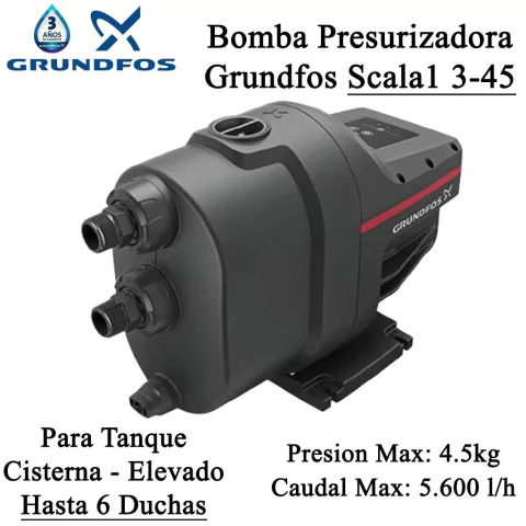 Bomba Presurizadora Grundfos Scala1 3-45