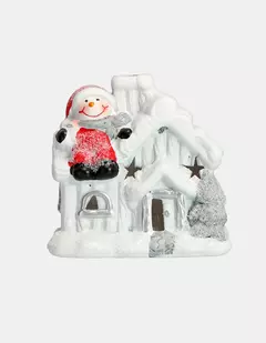 Casita Navideña con Luz - comprar online