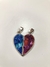 corazón para compartir azul y rojo 250