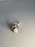 Anillo alpaca piedra celeste
