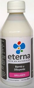 ETERNA BARNIZ ACRILICO AL AGUA 250 ML BRILLANTE