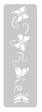 EQ STENCIL CHICO 45 X 240 N° 239 VUELO DE MARIPOSAS - comprar online