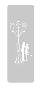 EQ STENCIL GRANDE 135 X 300 N° 83 TANGO - comprar online