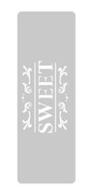 EQ STENCIL GRANDE 135 X 300 N° 87 SWEET - comprar online