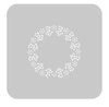 EQ STENCIL CUADRADO 150 X 150 N° 924 RED PUNTILLA CIRCULAR - comprar online