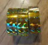 CINTA WASHI TAPE METALIZADA TORNASOL DORADO