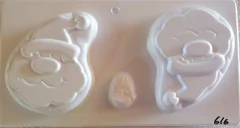 MOLDE PLAST. Papa Noel