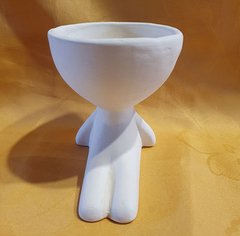 BIZCOCHO CERAMICO MACETITA ROBERT