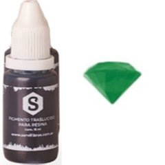COLORANTE RESINA TRASLUCIDOS 15 ML - VERDE