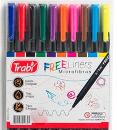 TRABI MARCADOR AL AGUA FREE LINERS VERDE