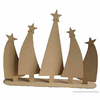 NAVIDAD 5 ARBOLES CON BASE 30CM C-LASER - comprar online