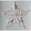 ESTENCIL PEPERINAS 20X20 CM N 907 NAVIDAD