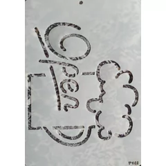 STENCIL 20 X 30 CM PEPERINAS P20X30-011