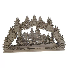 VILLA NAVIDAD 40CM C-LASER