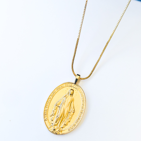 COLAR DUPLA FACE NOSSA SENHORA DAS GRAÇAS - comprar online