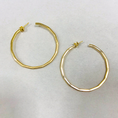 ARGOLA BETINA GRANDE EM SEMIJOIA - comprar online