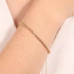 PULSEIRA CORDÃO BAIANO FINO EM SEMIJOIA - loja online