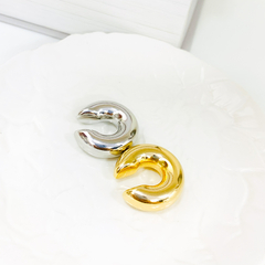 PIERCING TUBO MAXI EM SEMIJOIA - Bijoux Maysa Úrsula