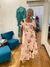 Vestido Pastel Rosa Floreado