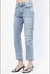 Boyfriend azul gastado roturas - comprar online