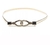 Cinto elastizado dorado - FOUR SEASONS LUXURY SHOP