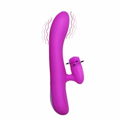 Vibrador Cris Clitoris Rotativo 11 Funciones Silicona Usb Recargable - comprar online