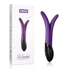 VIOLET CLITORIS VIBRATOR RECARGABLE