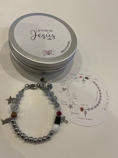 PULSERA ACERO VIDA DE JESUS - comprar online