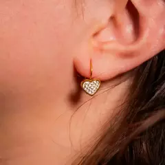 AROS ACERO DAIANA DORADA