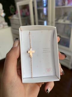 PULSERA ACERO ROSE RITA