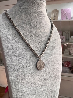 COLLAR ACERO AGNES - salve regina mercedes