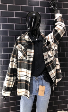Camisaco paño “Lucia” Oversize - tienda online
