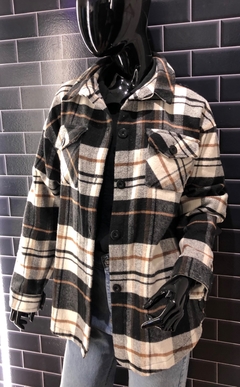 Camisaco paño “Lucia” Oversize - Siempre al Top Cipolletti