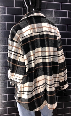 Camisaco paño “Lucia” Oversize - comprar online