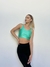 Tops tricot Roma color verde Manzana y - IMPULSIVO