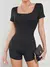 Catsuit Short Seamless Sin Frunce Mono Jumpsuit Importado - comprar online
