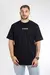 Remera unisex color negro - IMPULSIVO